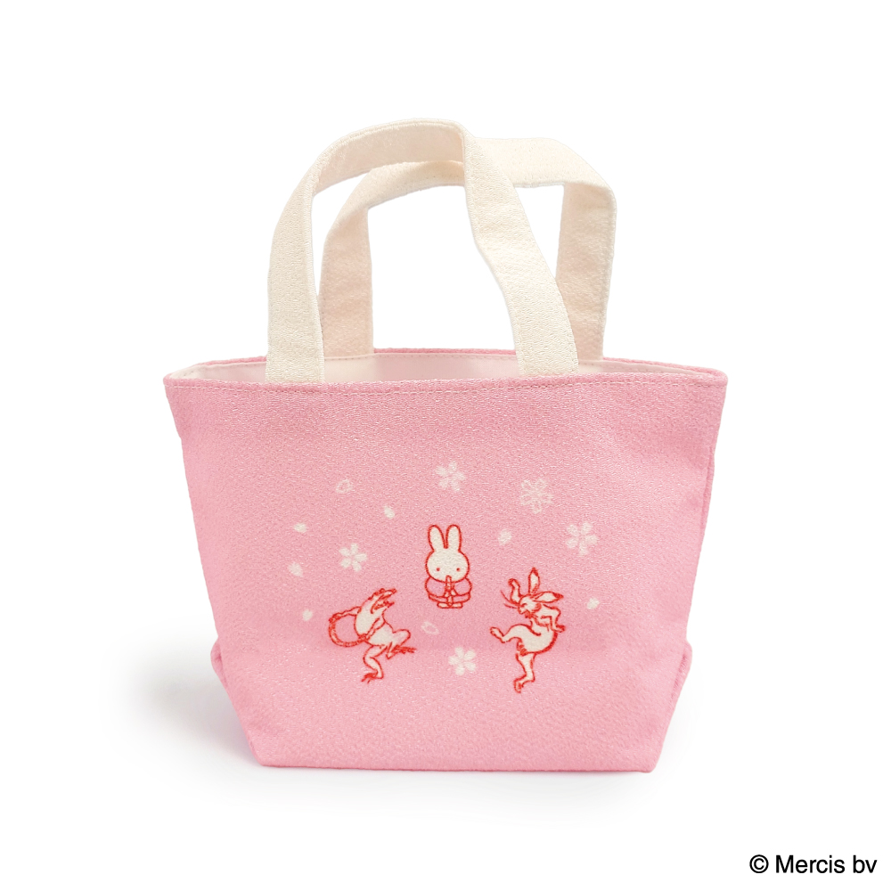 ミニトートバッグ D Miffy×鳥獣戯画【marimo craft ONLINE SHOP】