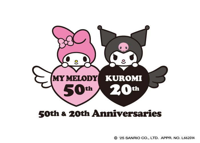 マイメロディ & クロミ 50周年 & 20周年 限定セット サンリオ」MM20・KU5 マイメロ50周年・クロミ20周年 札入・口金