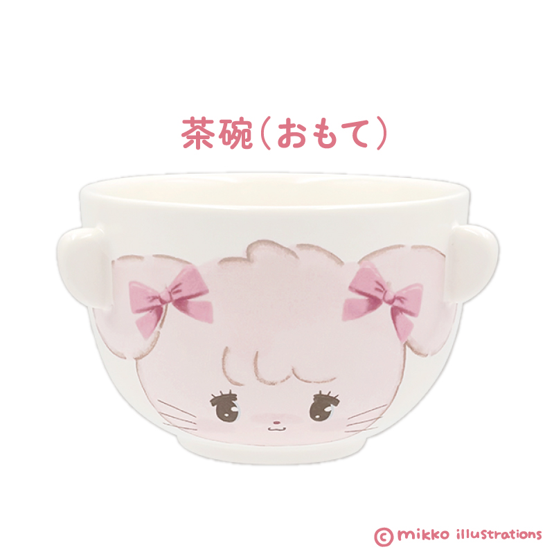 汁茶碗セット キャミ― mikko illustrations【marimo craft