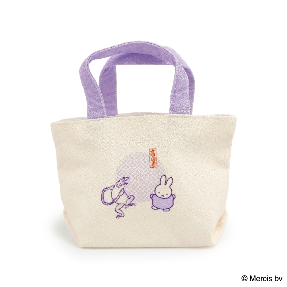 ミニトートバッグ E Miffy×鳥獣戯画【marimo craft ONLINE SHOP】