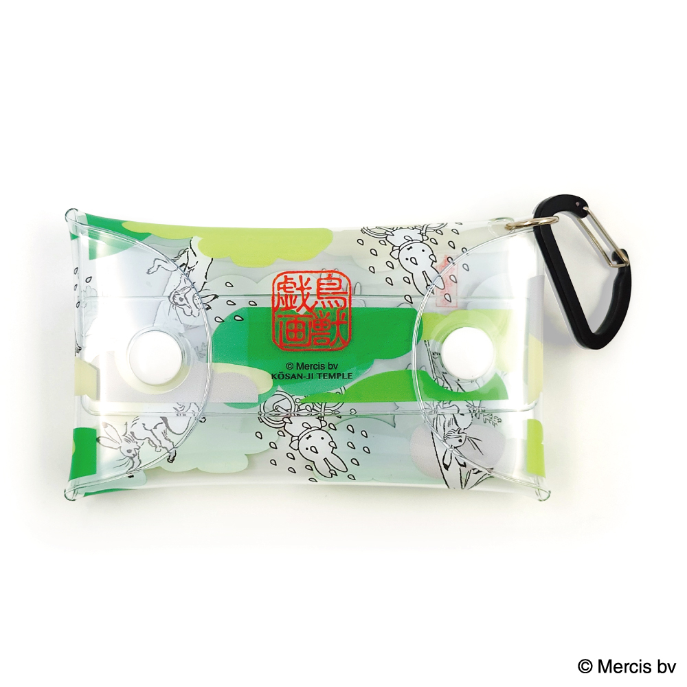 クリアマルチケースS B Miffy×鳥獣戯画【marimo craft ONLINE SHOP】