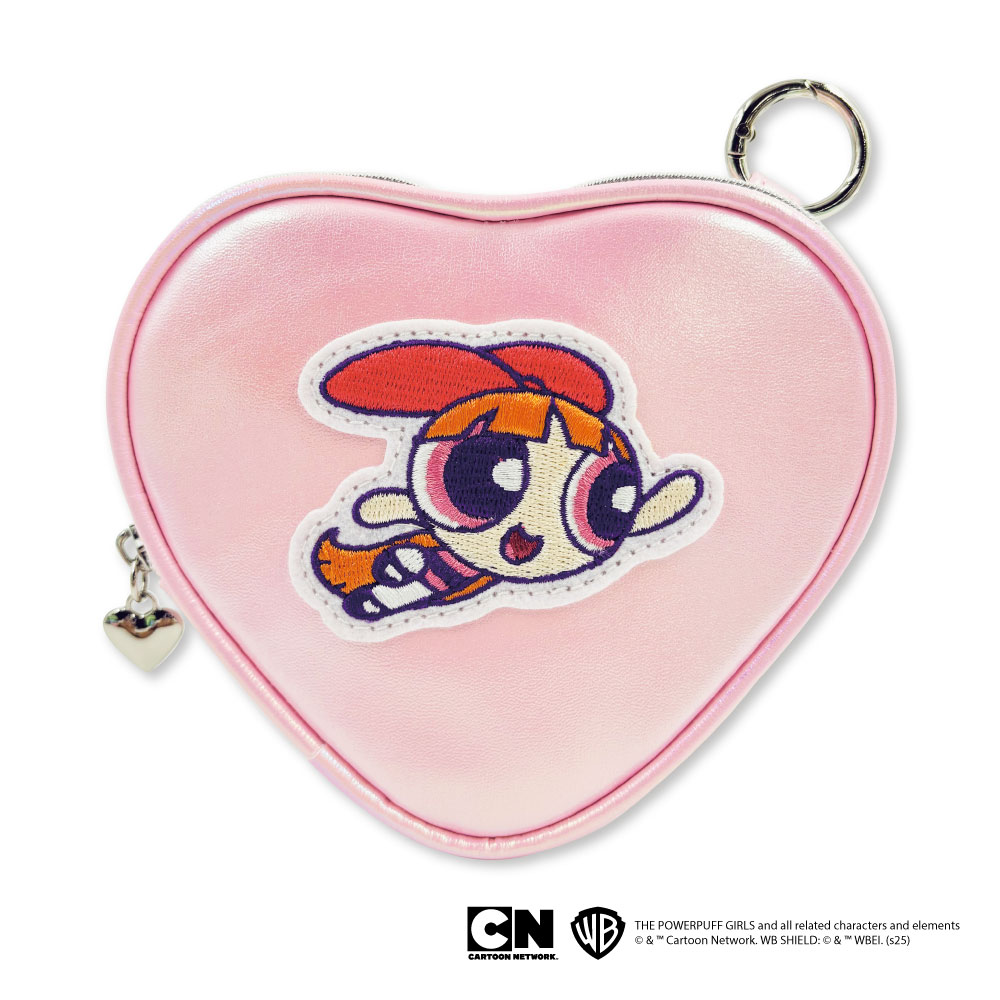 オーロラハートハート型コインポーチ ブロッサム パワーパフ ガールズ【marimo craft ONLINE SHOP】