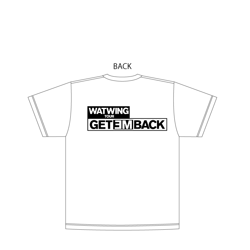 LIVE TOUR 2024 - Get Em Back -】T-shirt<white>【STAR