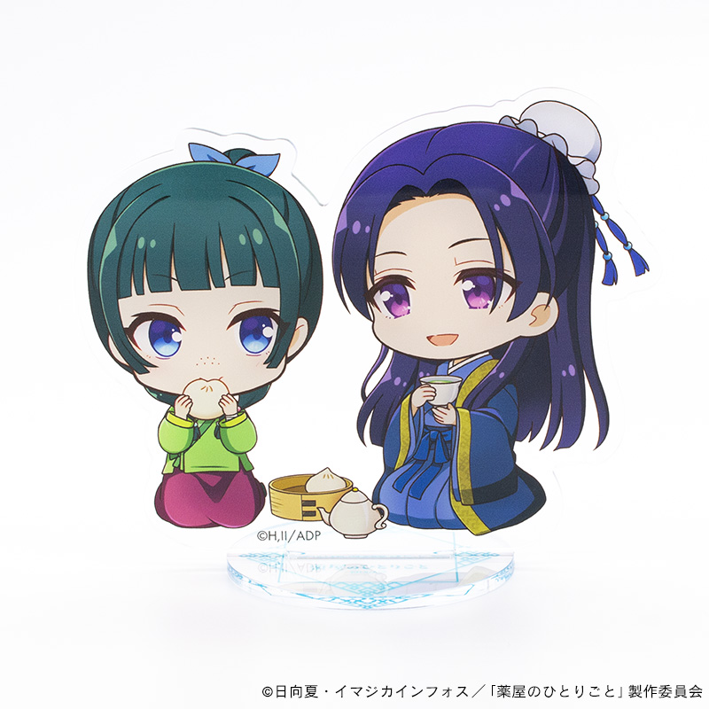 薬屋のひとりごと」アクリルフィギュアスタンド・猫猫と壬氏_茶会