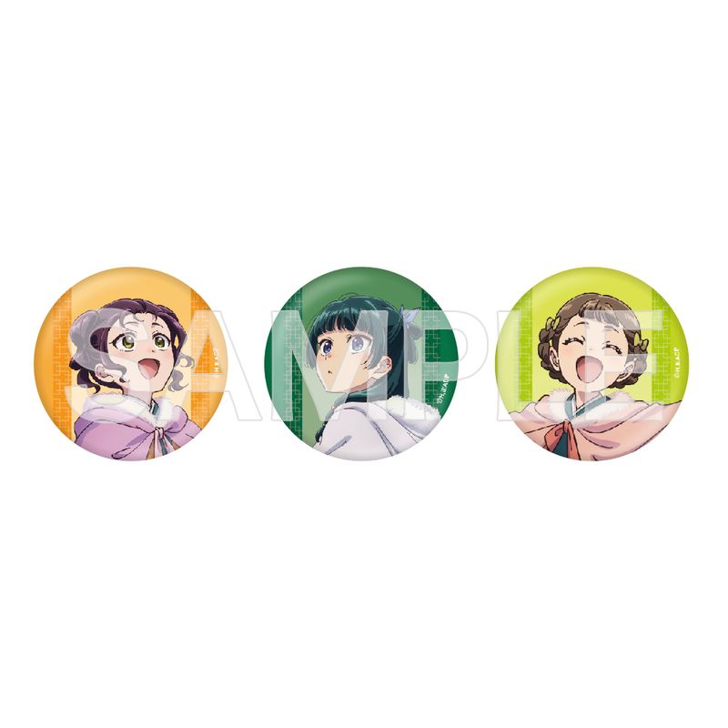 薬屋のひとりごと　缶バッチセット 薬屋のひとりごと」缶バッジセット（寒牡丹）【ヒーロー文庫STORE】