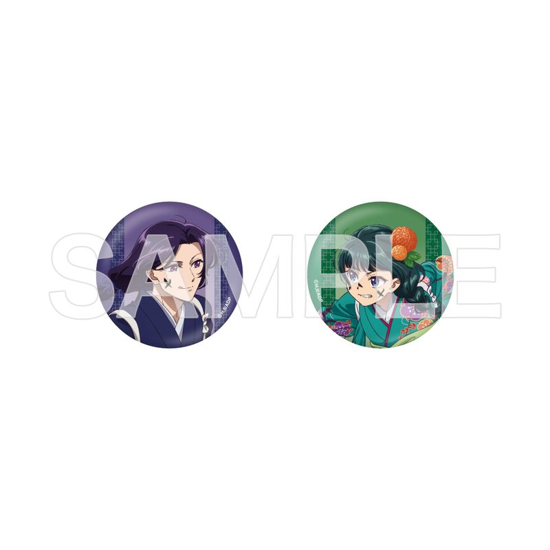 薬屋のひとりごと」缶バッジセット（正月：羽子板）【ヒーロー文庫STORE】