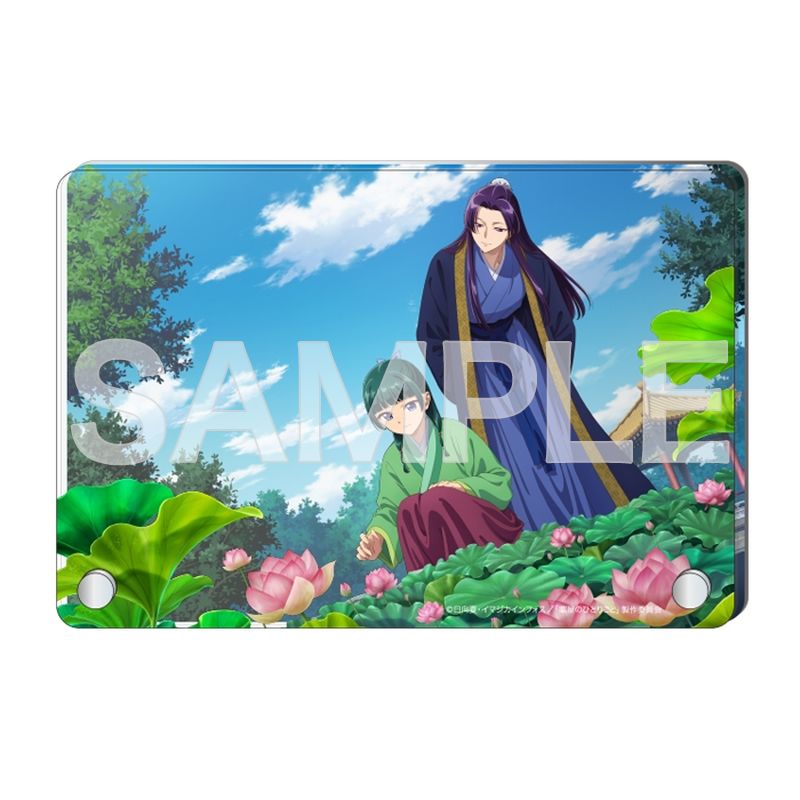 薬屋のひとりごと」2層アクリルパネル（7月 ハス）【ヒーロー文庫STORE】