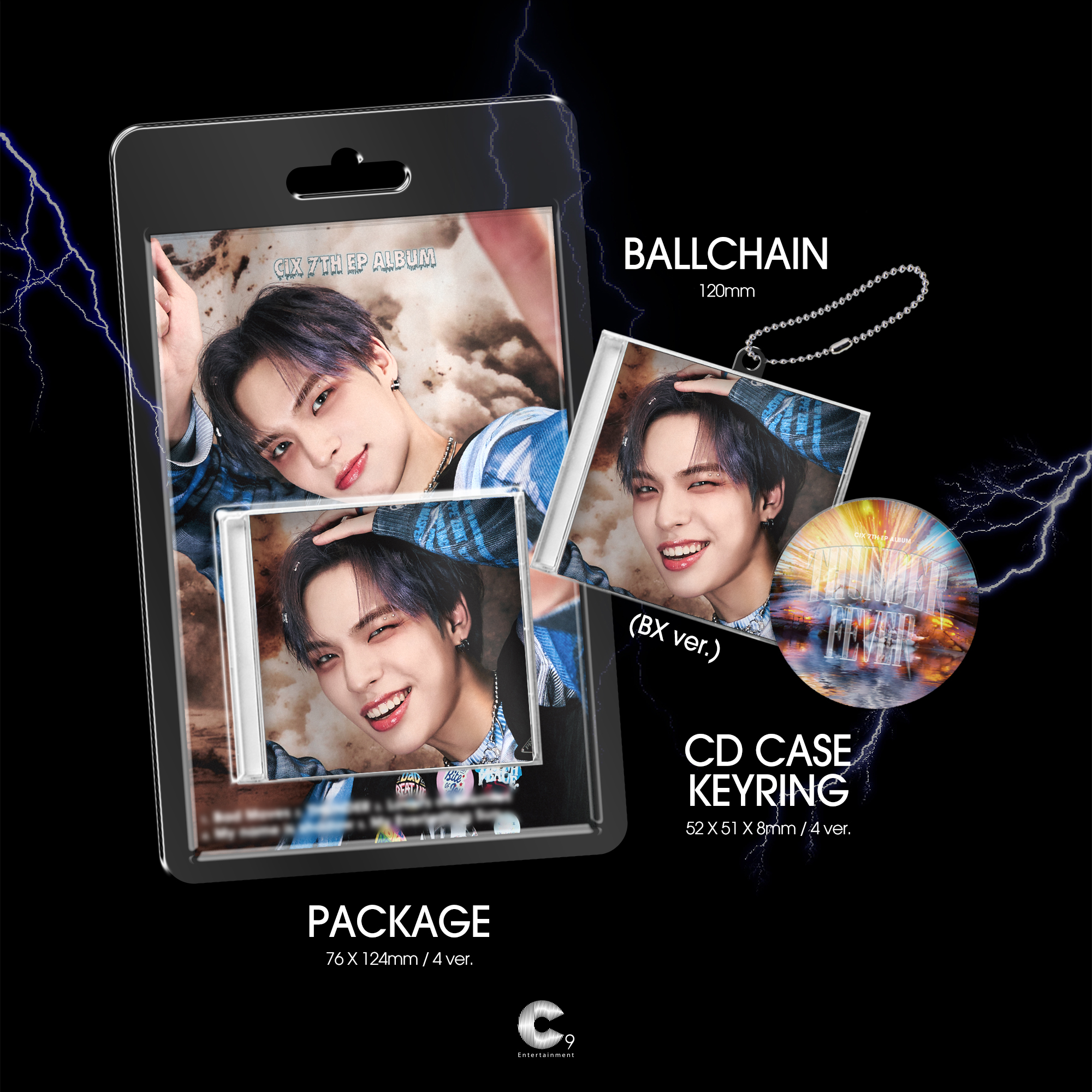 CIX 7th EP ALBUM: THUNDER FEVER【KissEnt Store】