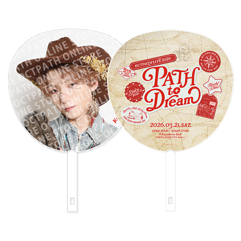 BIGうちわ【OCTPATH ONLINE STORE】