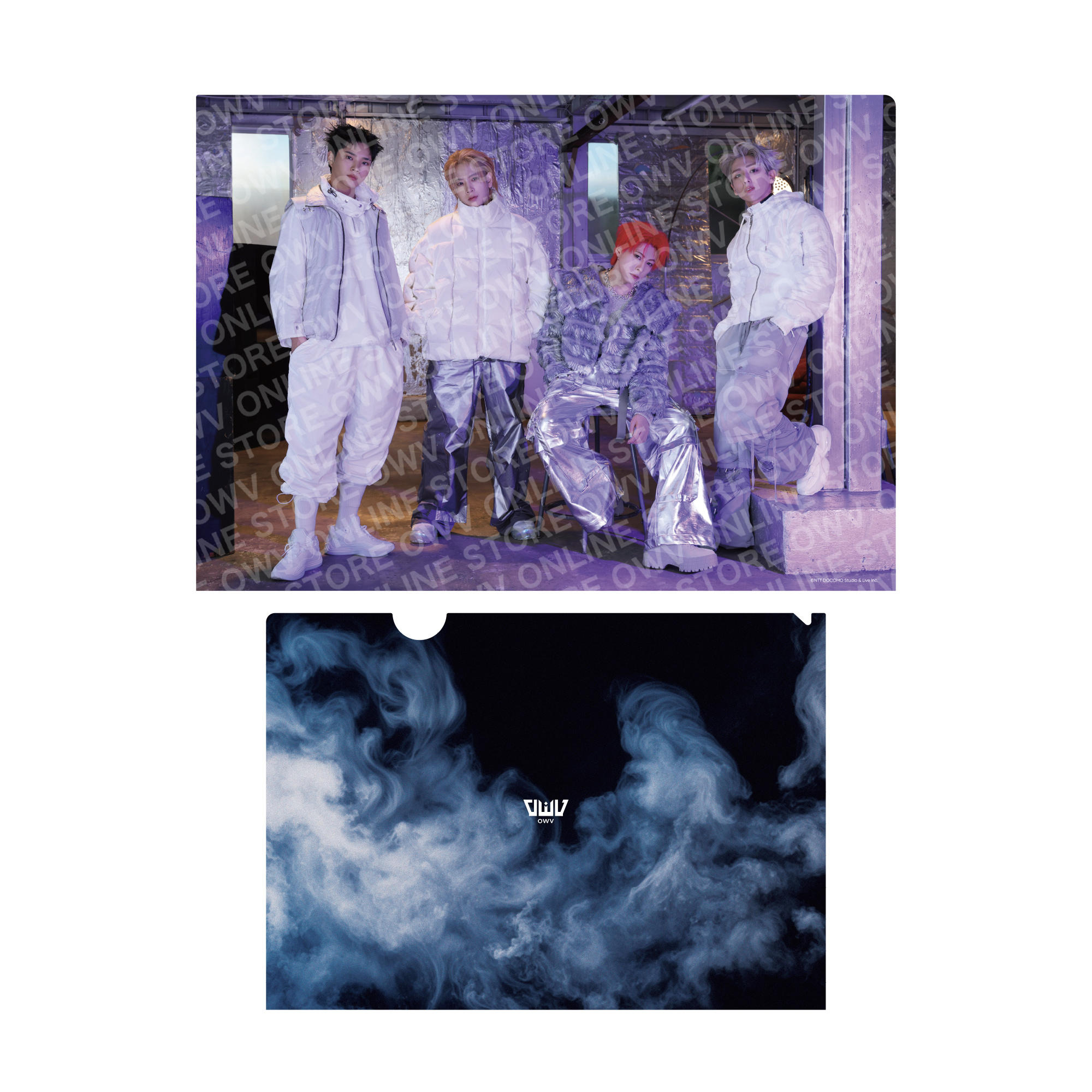 ROCKET MODE」A4クリアファイル ALL MEMBER【OWV ONLINE STORE】