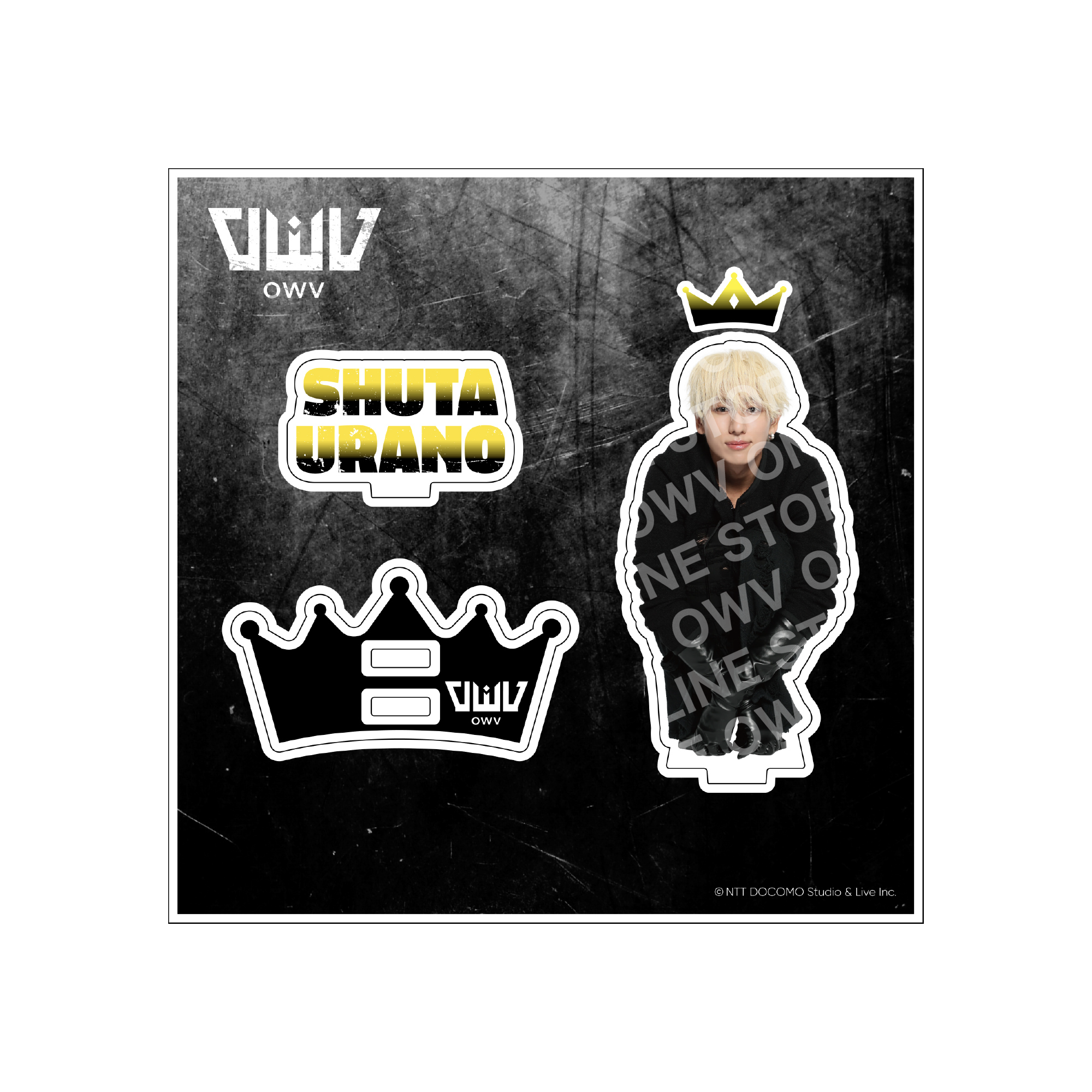 BLACK CROWN」アクリルスタンドフィギュア【OWV ONLINE STORE】