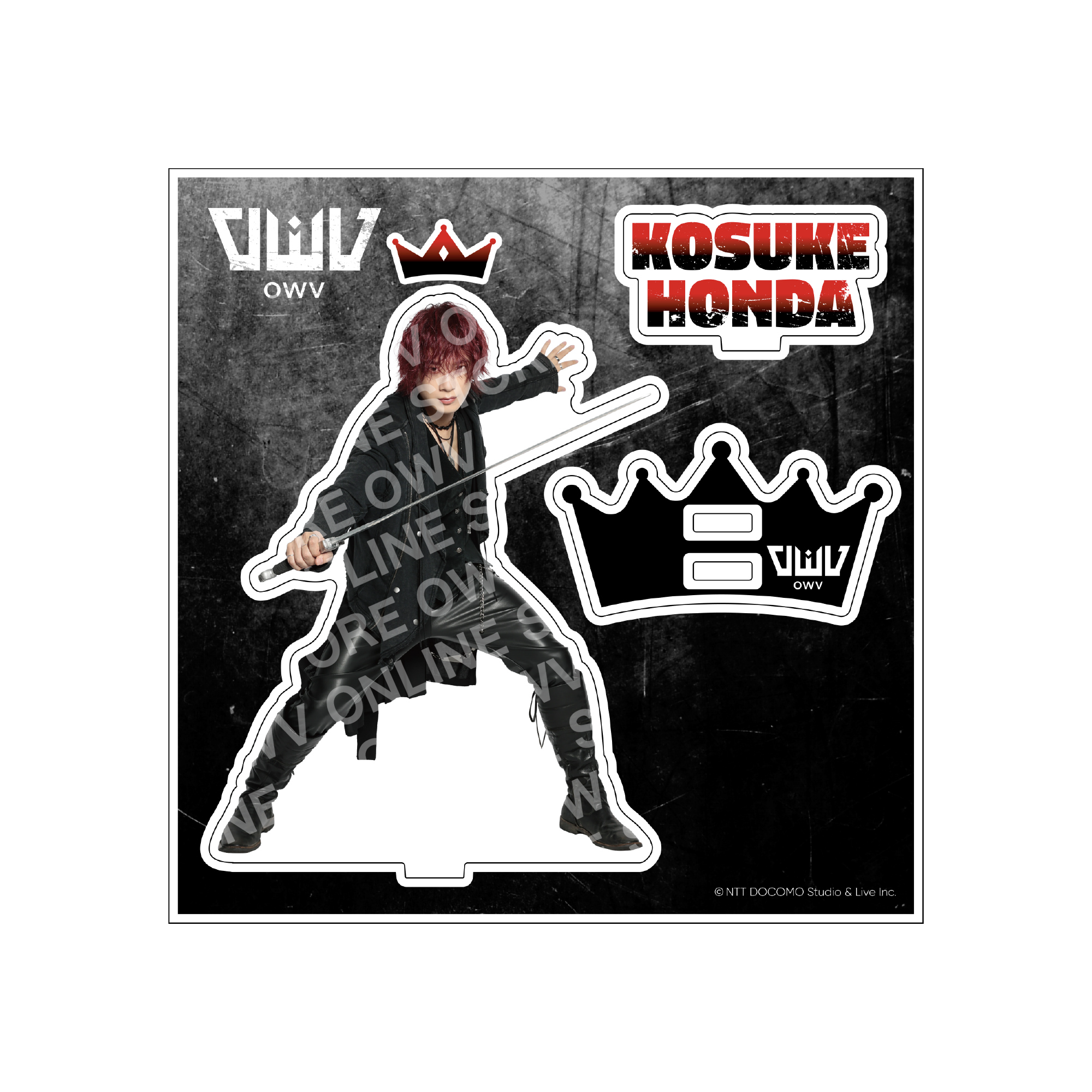 BLACK CROWN」アクリルスタンドフィギュア【OWV ONLINE STORE】