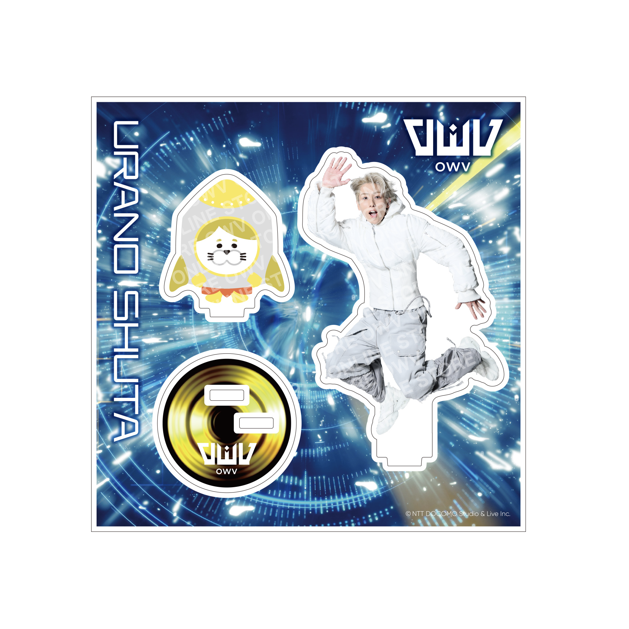 ROCKET MODE」アクリルスタンドフィギュア【OWV ONLINE STORE】