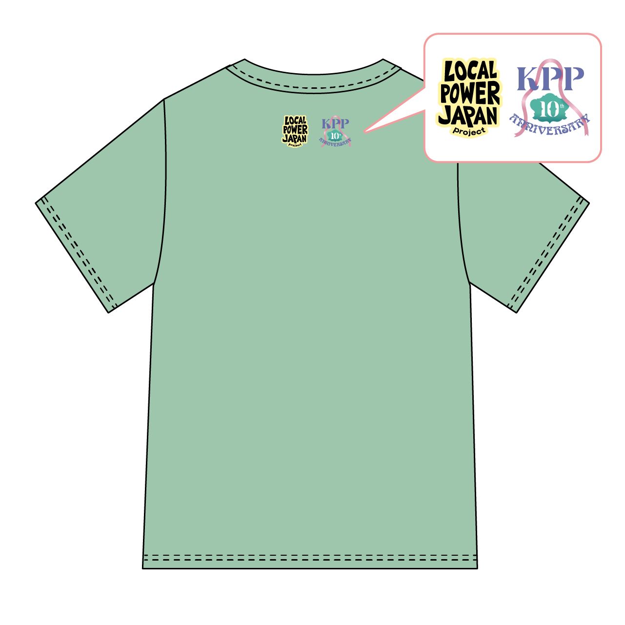 柿の葉すし本舗たなか」（奈良）×LPJPコラボTシャツ【LOCAL POWER
