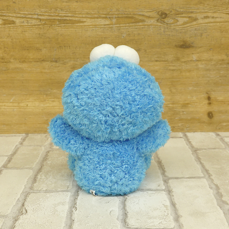 【まとめ売り／５Ｐ】セサミストリートクッキーモンスターぬいぐるみ４体＋タオル掛け ガンド GUND セサミストリート ナイロン クッキーモンスター