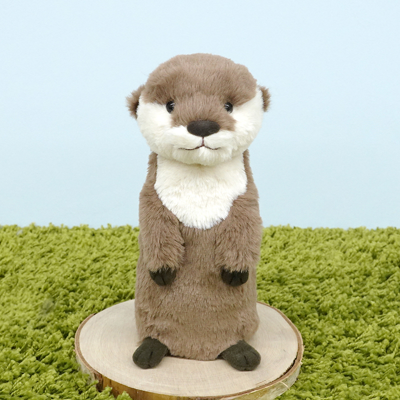 色: かわうそサン・アロー オリジナルぬいぐるみ potte ペンケース potte ペンケース カワウソ【サン・アロー公式オンラインショップ】