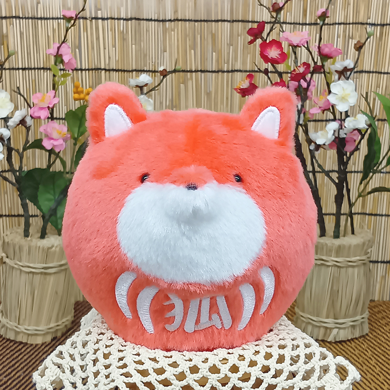 タヌキとキツネ キツネ だるま【サン・アロー公式オンラインショップ】