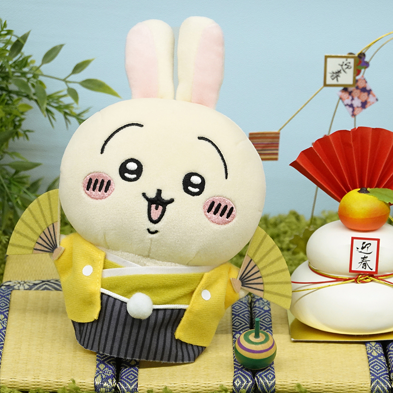 【新品未使用】ちいかわ　ぽてたまぬいぐるみ　うさぎ　お正月 ちいかわ ぽてたまぬいぐるみ（ちいかわ）正月 - メルカリ