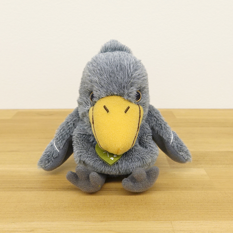 アートドール 小さな ハシビロコウさん 台座 モールアニマル あいす Potte ハシビロコウ【サン・アロー公式オンラインショップ】