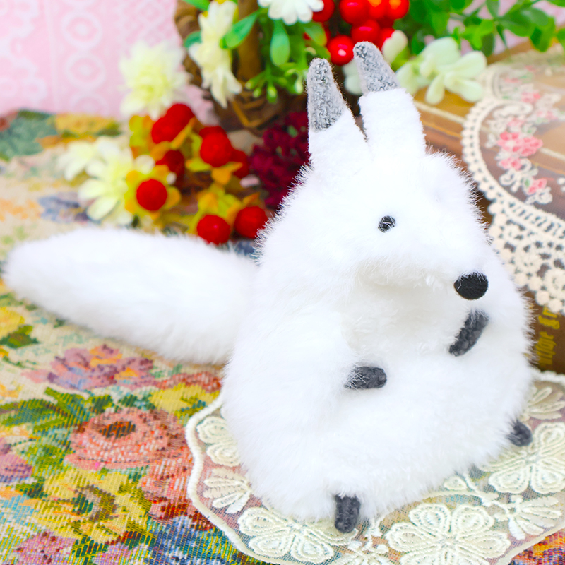 ブロッターアート White on Whiteデザイン 3枚セット【匿名配送】 tetra しろぎつね S【サン・アロー公式オンラインショップ】