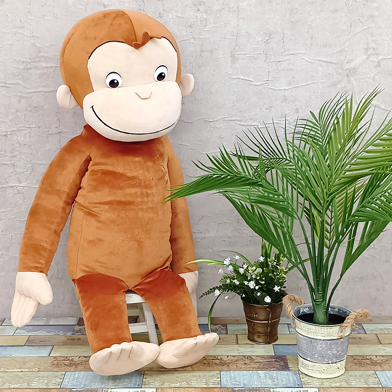 おさるのジョージ アニメーションジョージ ふかふか L【サン
