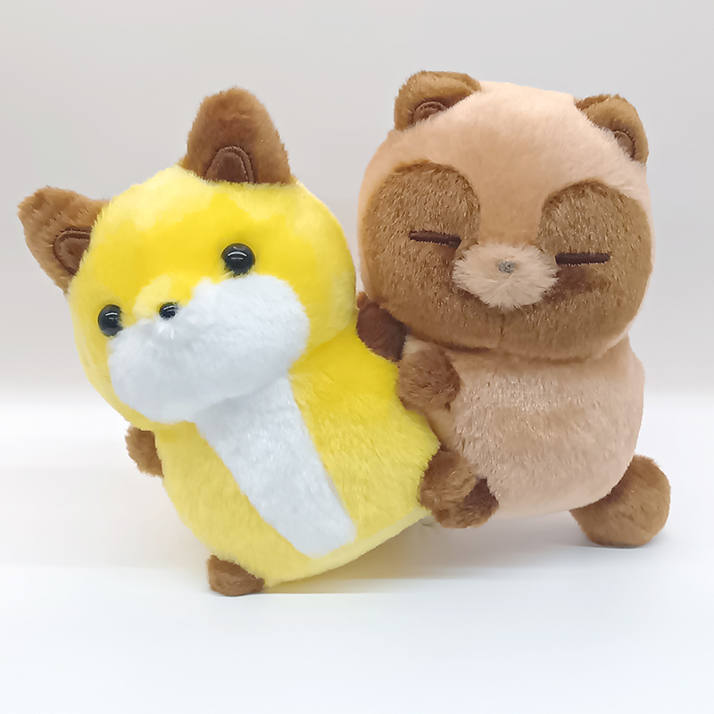 タヌキとキツネ 抱きつき【サン・アロー公式オンラインショップ】