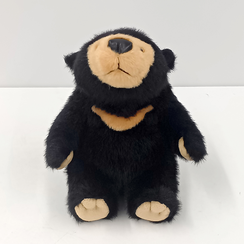 モン・スイユ 　マレーちゃん　くま　ぬいぐるみ 約50cm　希少　黒 K9796【サン・アロー公式オンラインショップ】