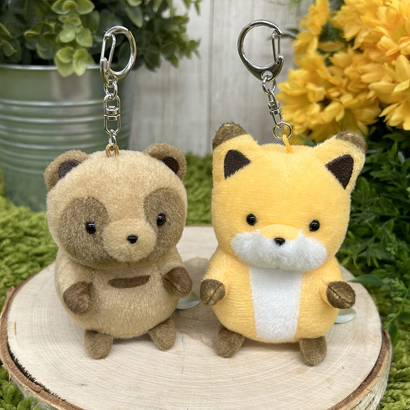 サンリオ アニマル 着ぐるみ マスコット キツネ タヌキ 22個 まとめ売り サンリオキャラクターズ どうぶつ着ぐるみマスコット きつね編