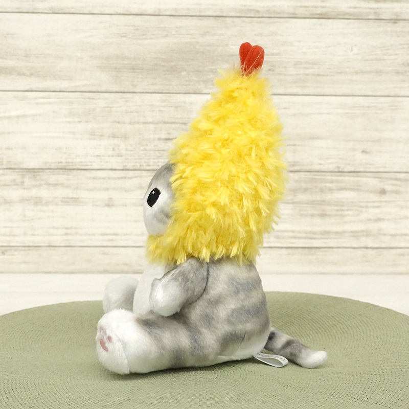 ぽてたまぬいぐるみ mofusand えびにゃん グレー【サン・アロー公式