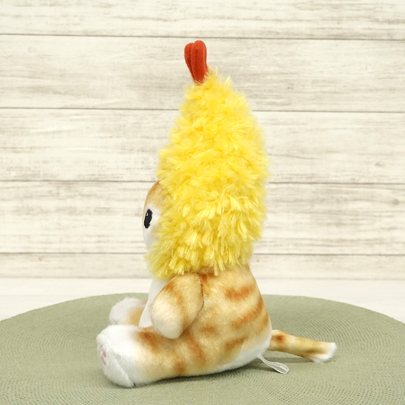 ぽてたまぬいぐるみ mofusand えびにゃん ベージュ【サン・アロー公式