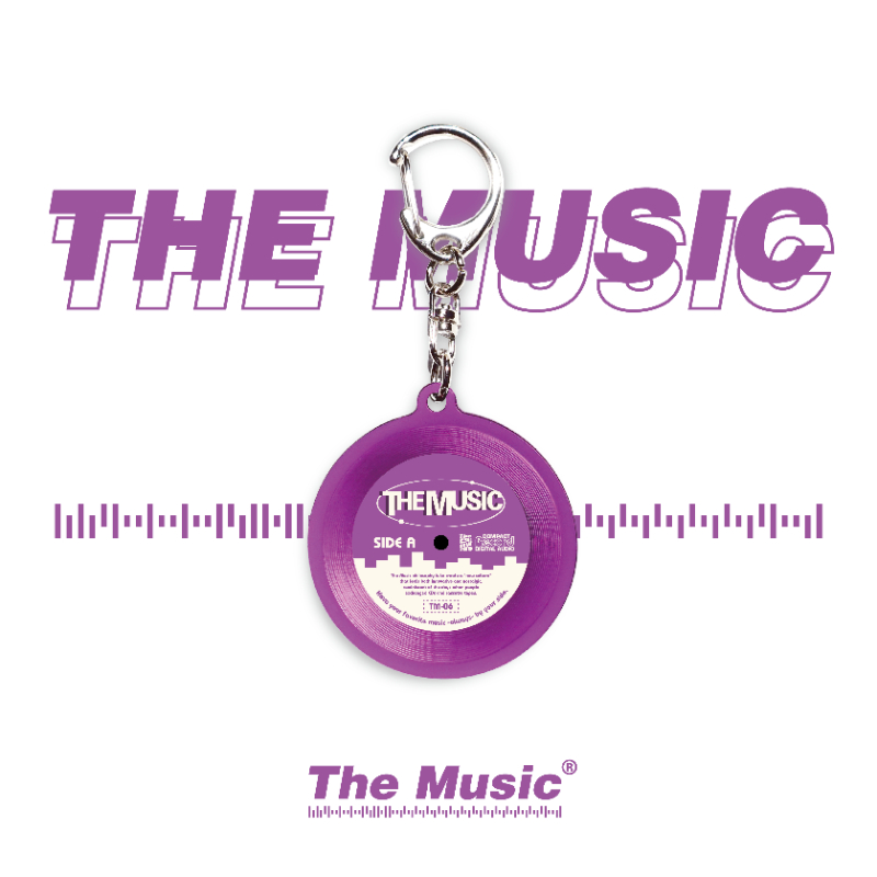 ミュージックキーホルダー 【ver.D-WAN】（White）【【公式】The Music