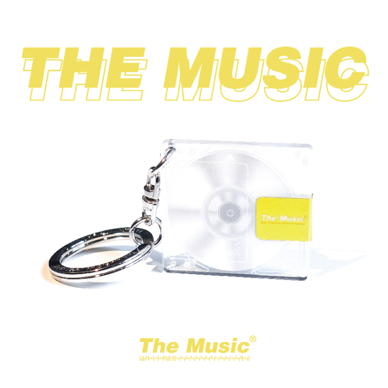 ミュージックキーホルダー CD【ver1.0】ブルー（Blue）【【公式】The