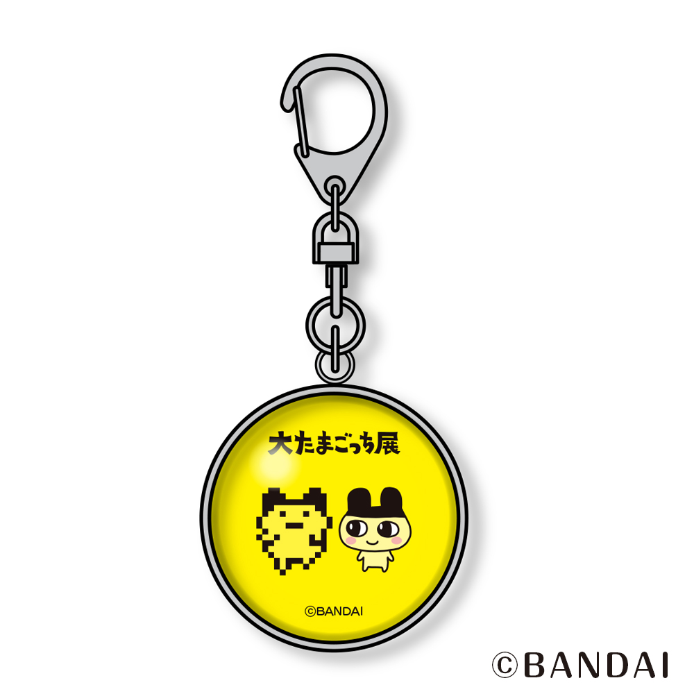 大たまごっち展 ガラスキ－ホルダー まめっちドット【大たまごっち展