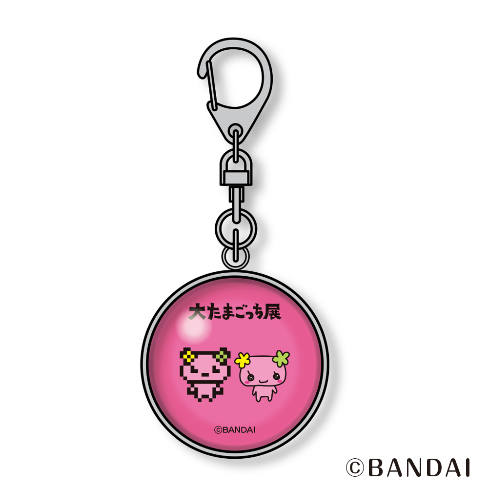 大たまごっち展 ガラスキ－ホルダー ふらわっちドット【大たまごっち展