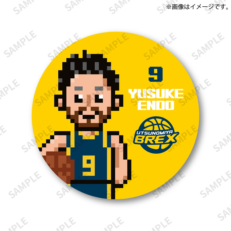 2025-26 BREX×TOPPA!!!BASE ドットシリーズ オリジナル缶バッジ【Fan