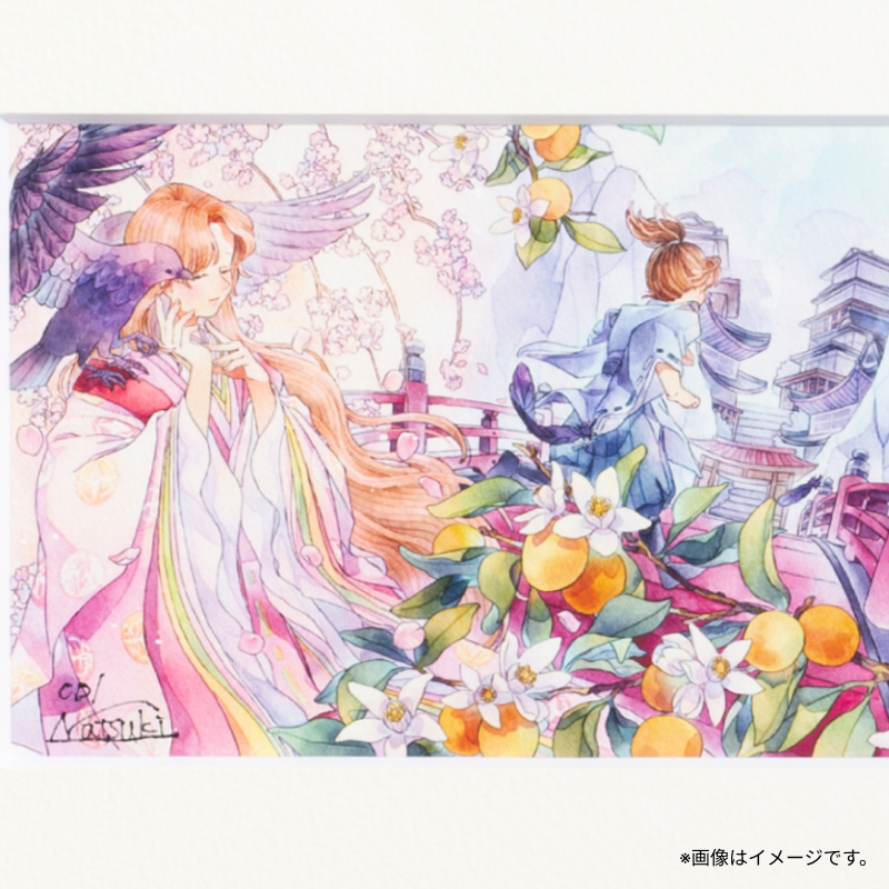 複製原画 - 文庫第1部（画・名司生／本人直筆サイン＆シリアル番号入り