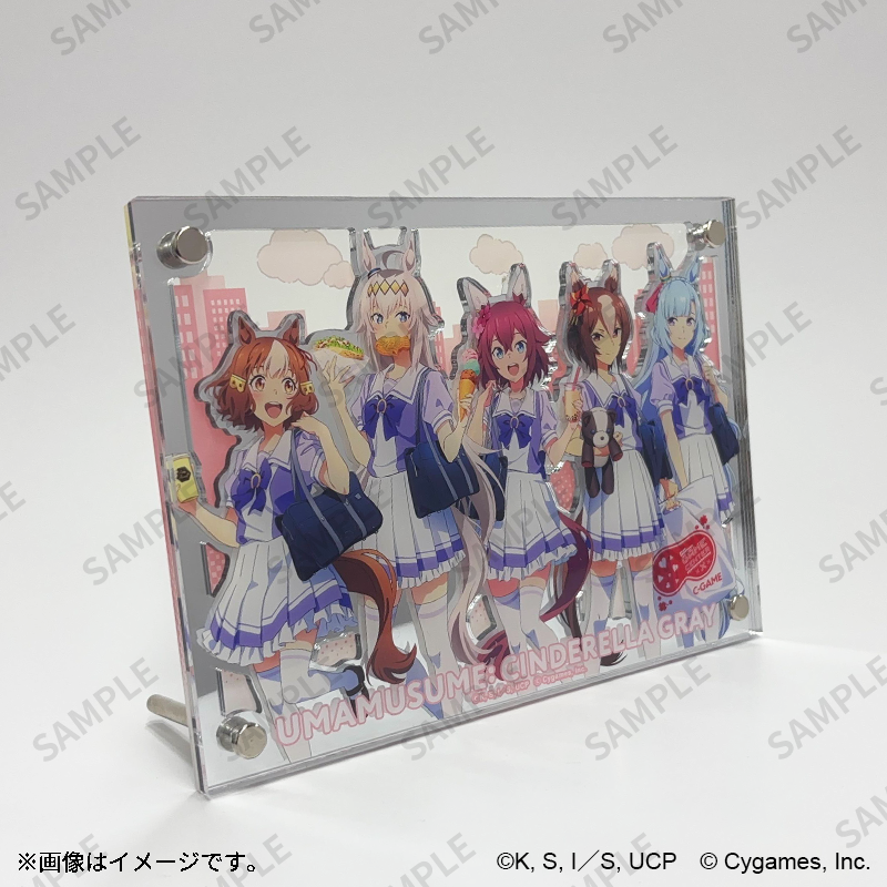 NEW GAME メロブ限定完結記念アクリル板 3レイヤー ミラーアクリルパネル【Fan-Xross モール®】