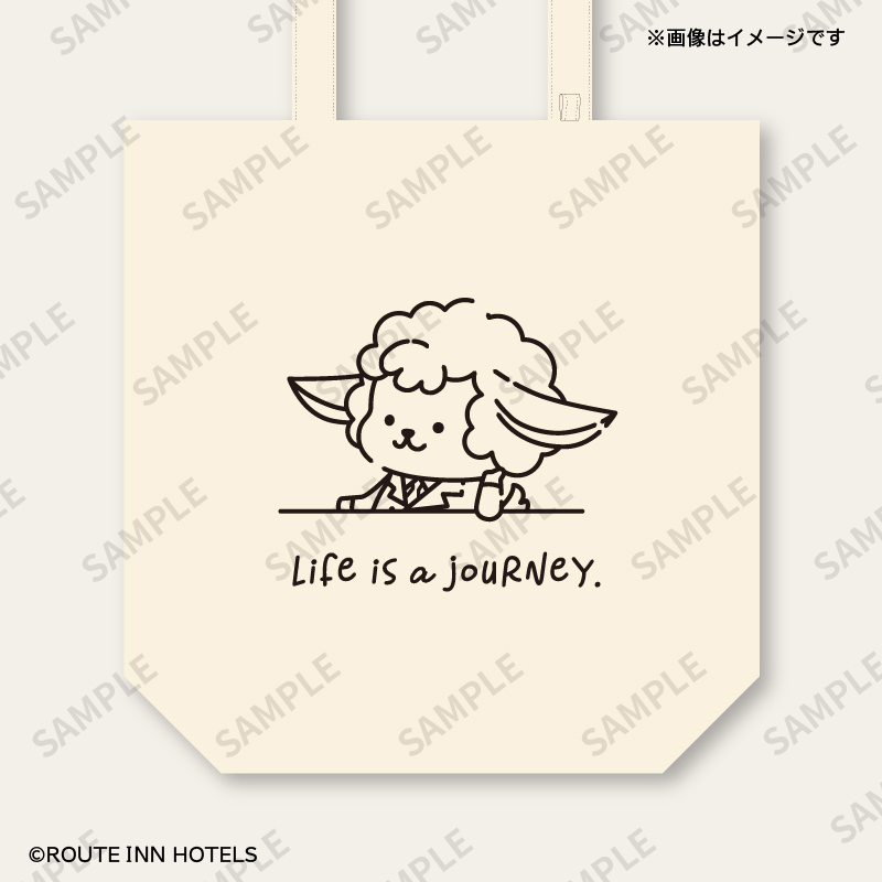 トートバッグ[Life is a journey]｜ルートン公式グッズ【Fan-Xross