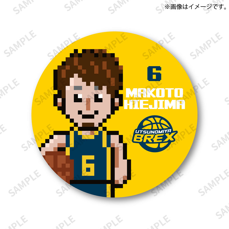 2025-26 BREX×TOPPA!!!BASE ドットシリーズ オリジナル缶バッジ【Fan