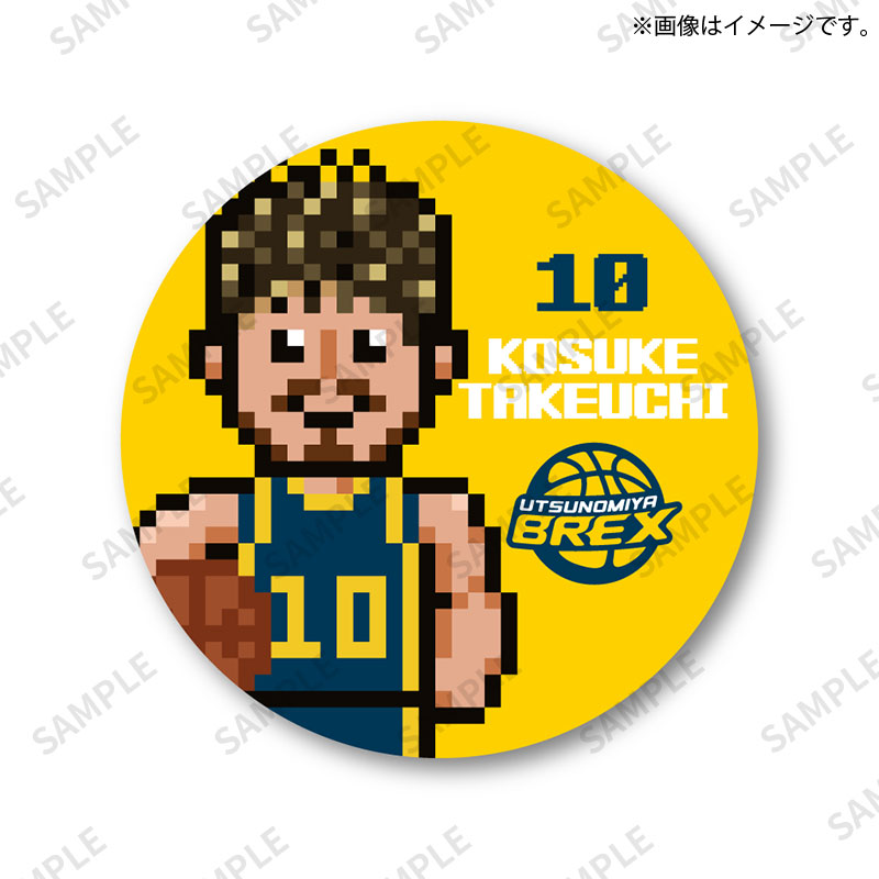 2025-26 BREX×TOPPA!!!BASE ドットシリーズ オリジナル缶バッジ【Fan
