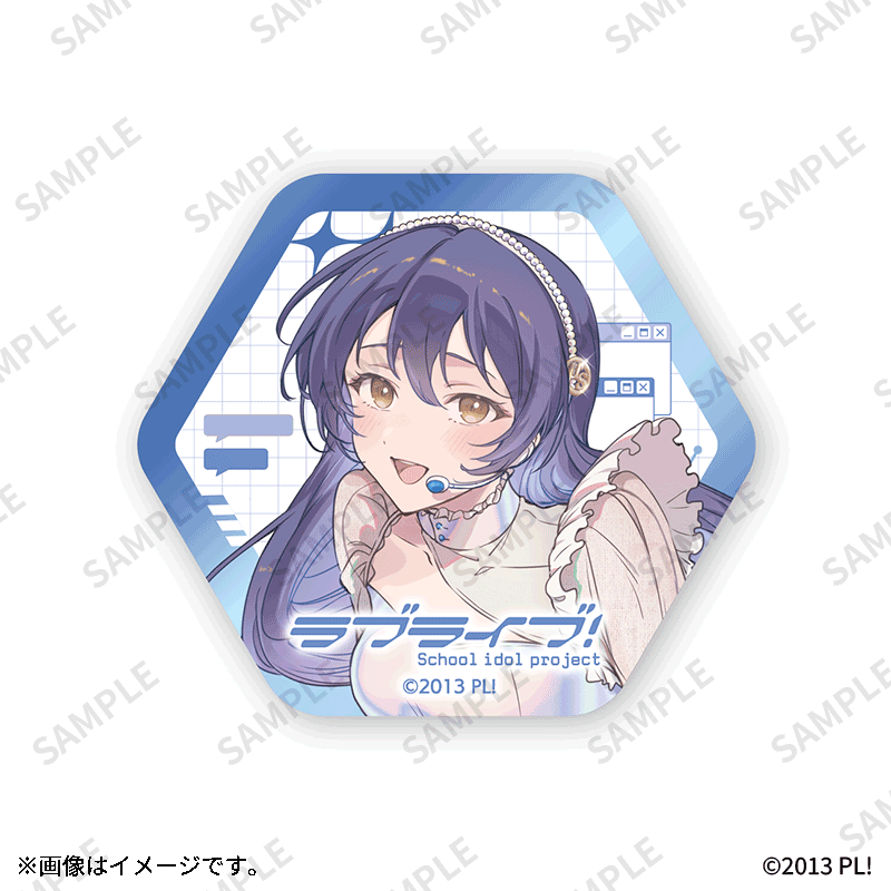 トレーディングホログラム缶バッジ（全9種）【Fan-Xross モール™】