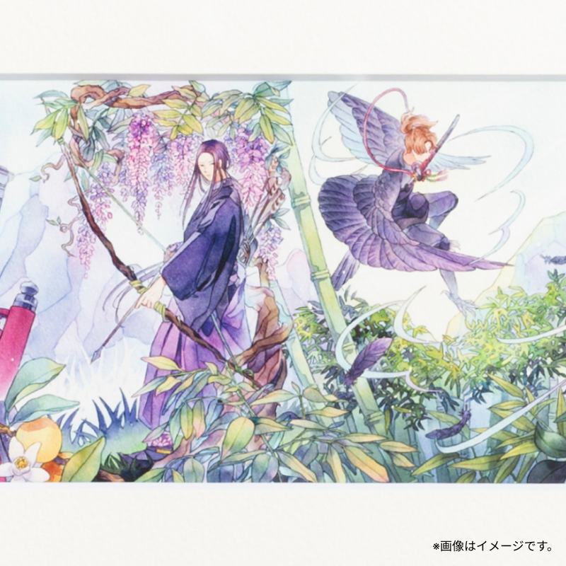 複製原画 - 文庫第1部（画・名司生／本人直筆サイン＆シリアル番号入り