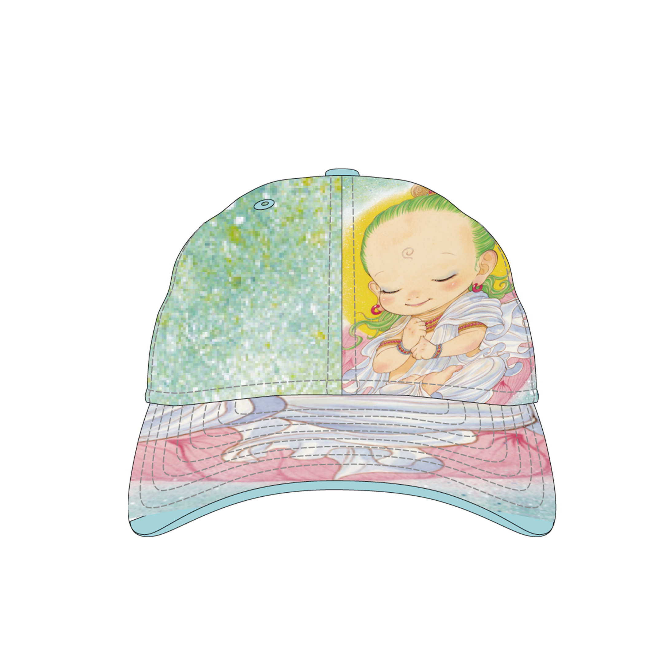 大日如来さまCAP【「着る」漫画家による仏の世界店】