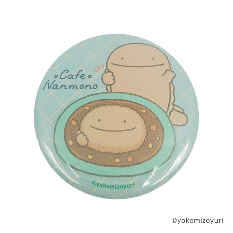 カフェシリーズ 缶バッジ 大さんせいうお【なんでもいきもの屋】