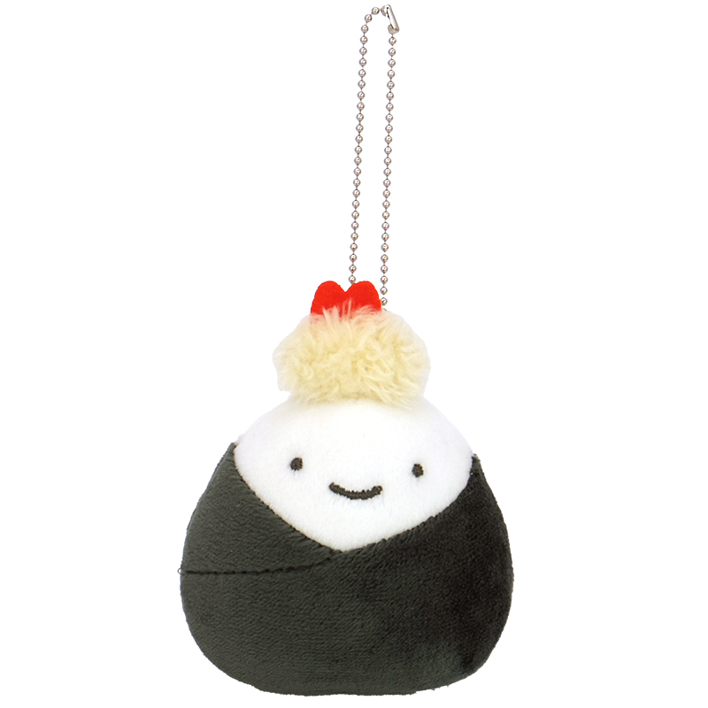 ミニマスコット のりおにぎり（単品）【なんでもいきもの屋】