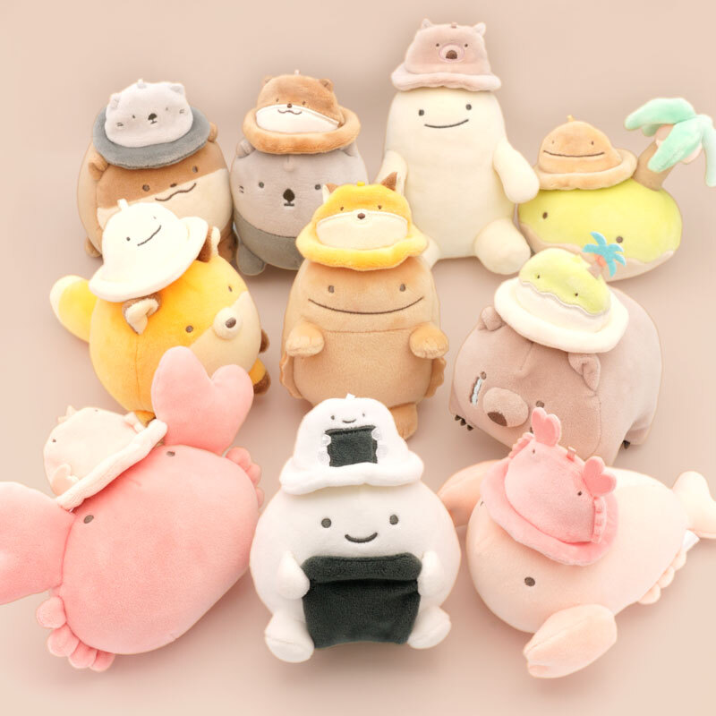 【未使用品】有名作家　Piyo オリジナルぬいぐるみ 帽子付き　ブライス ぬいぐるみ用帽子（単品）【なんでもいきもの屋】