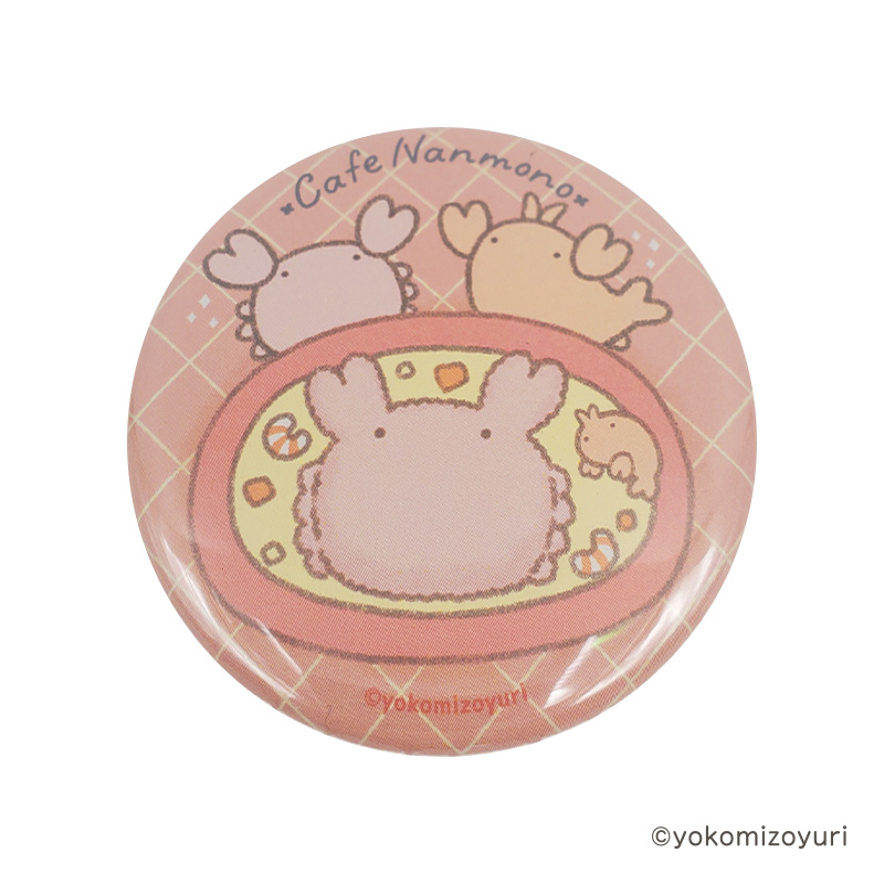 カフェシリーズ 缶バッジ プリン【なんでもいきもの屋】