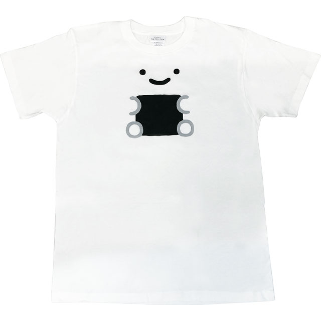 Tシャツ のりおにぎり WH【なんでもいきもの屋】