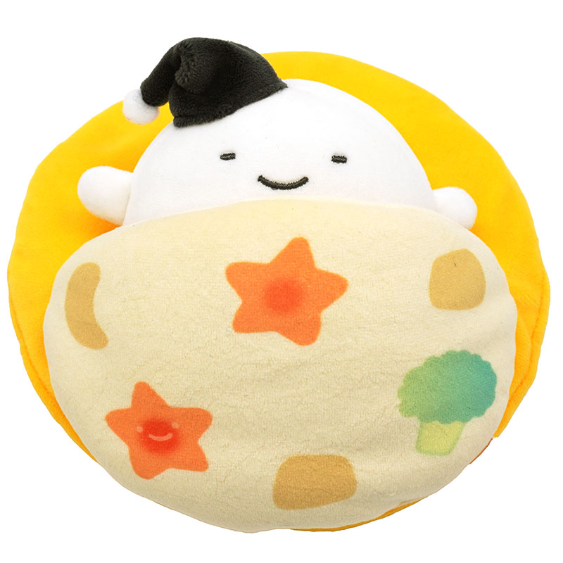 ぬいぐるみS のりおにぎりとシチューふとんセット【なんでもいきもの屋】