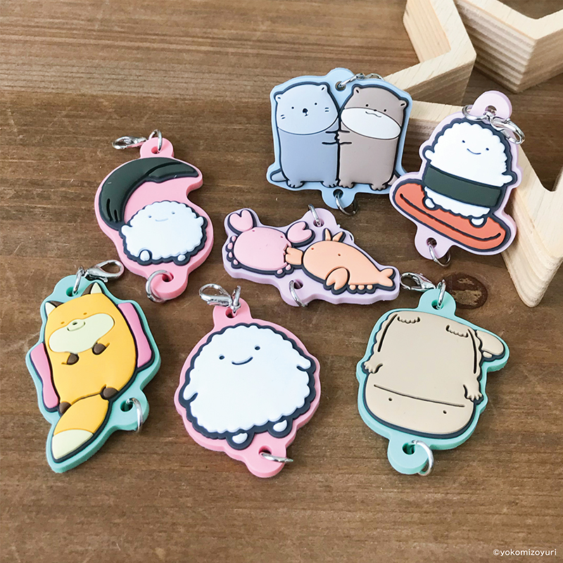 つながるラバーチャームコレクション(BOX)【なんでもいきもの屋】